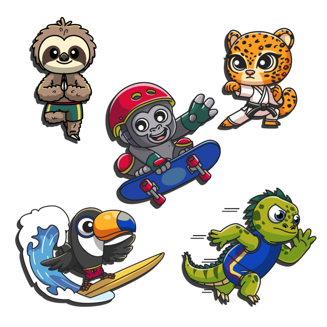 The Jungle Crew Fitness Adventures