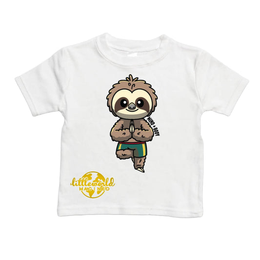 Sloth Yoga Toddler Shirt