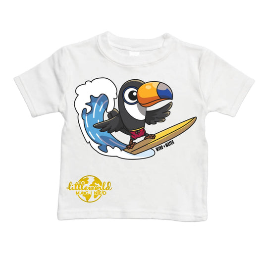 Toucan Surfer Toddler Shirt