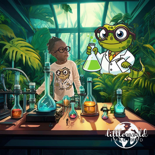 Ivan the Scientist Long Sleeve Shirt