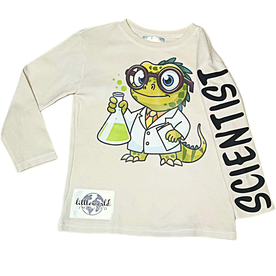Ivan the Scientist Long Sleeve Shirt