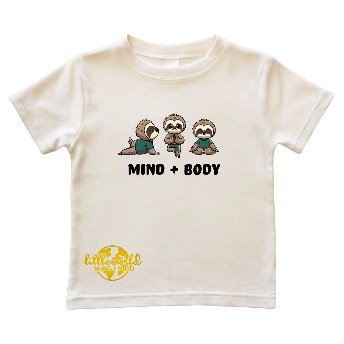 Sloth Mind + Body Toddler Shirt