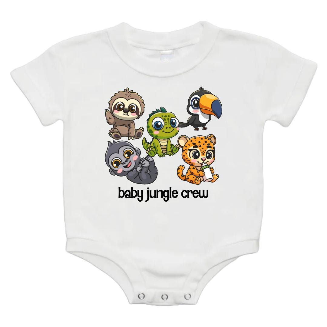 Baby Jungle Crew Bodysuit