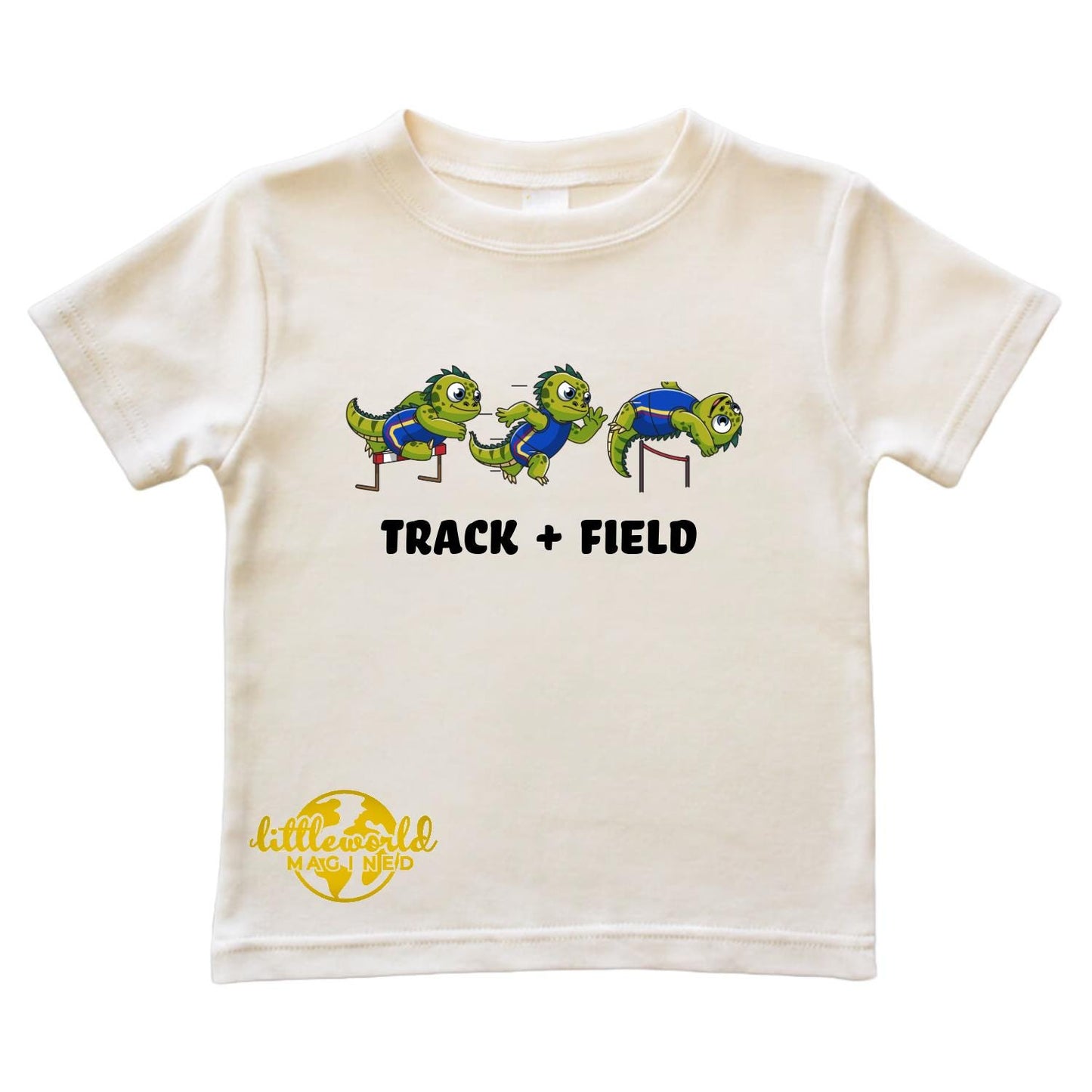 Iguana Track + Field Kid Shirt