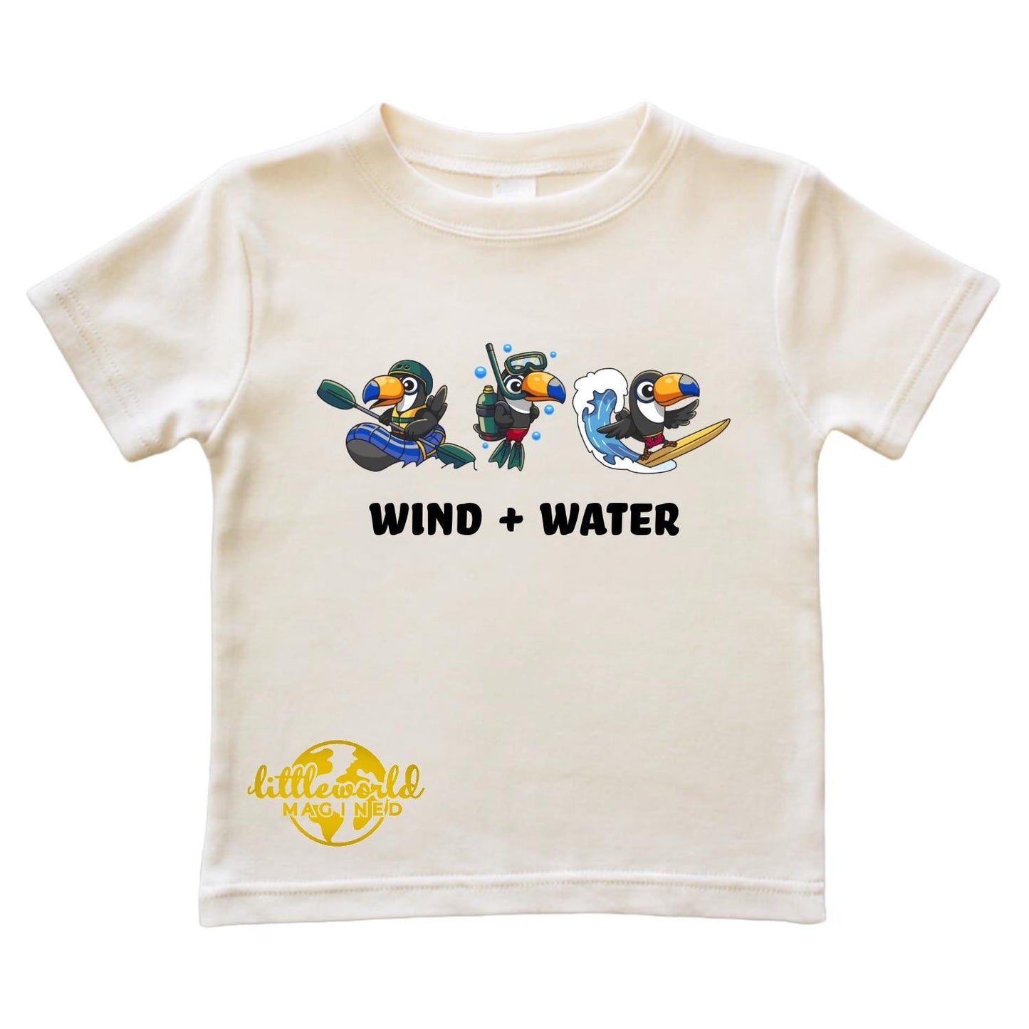 Toucan Wind + Water Toddler Shirt